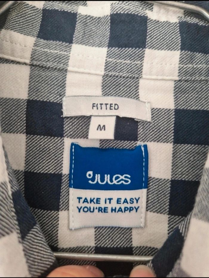 Chemise à carreaux homme Jules taille M/38 - photo numéro 4