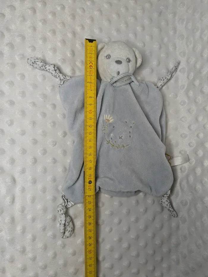 Doudou plat Perle Ourson - photo numéro 4