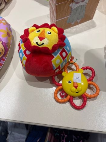 Ballet et hochet anneau dentition Fisher Price