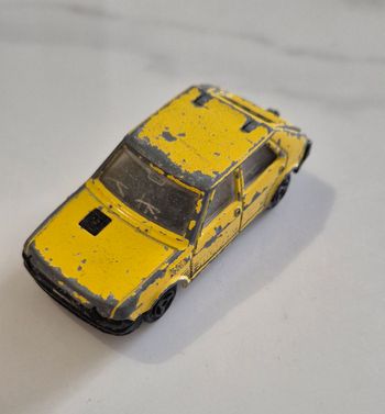 Majorette n239 Fiat ritmo jaune 1/53 vintage