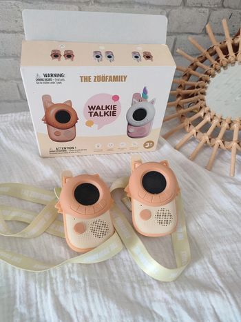 Talkie-Walkie enfant ZOO Family - Duo Renard
