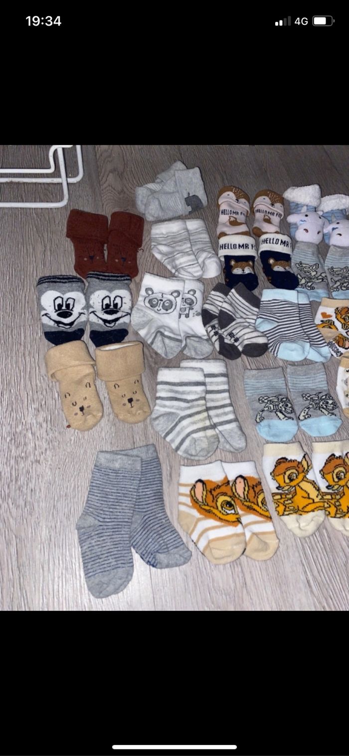 Chaussettes lot pour bébé - photo numéro 5
