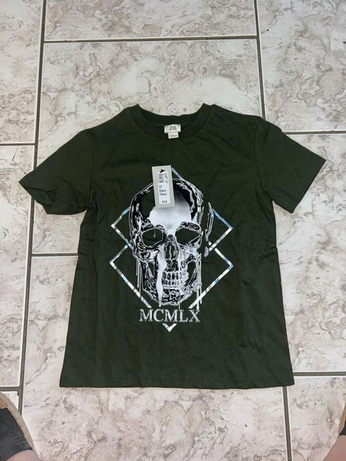 T-shirt tête de mort