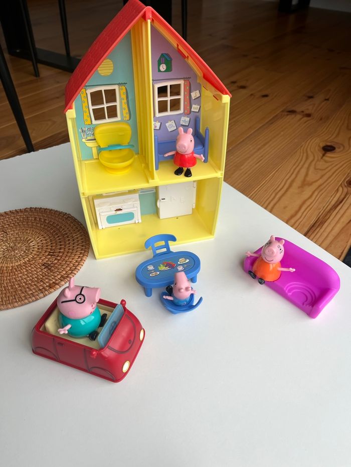 Maison peppa piG + voiture