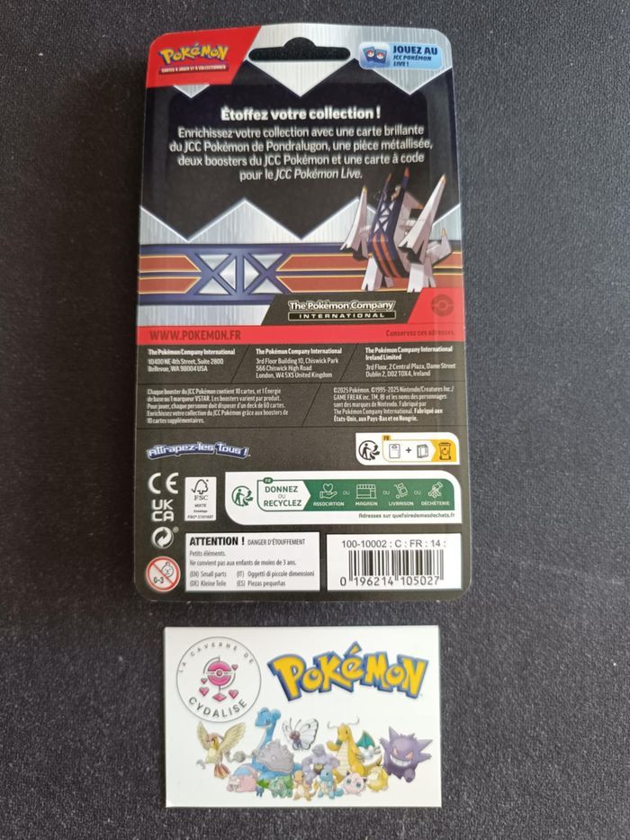 Pokémon - Pack 2 Boosters - Pondralugon FR - photo numéro 2