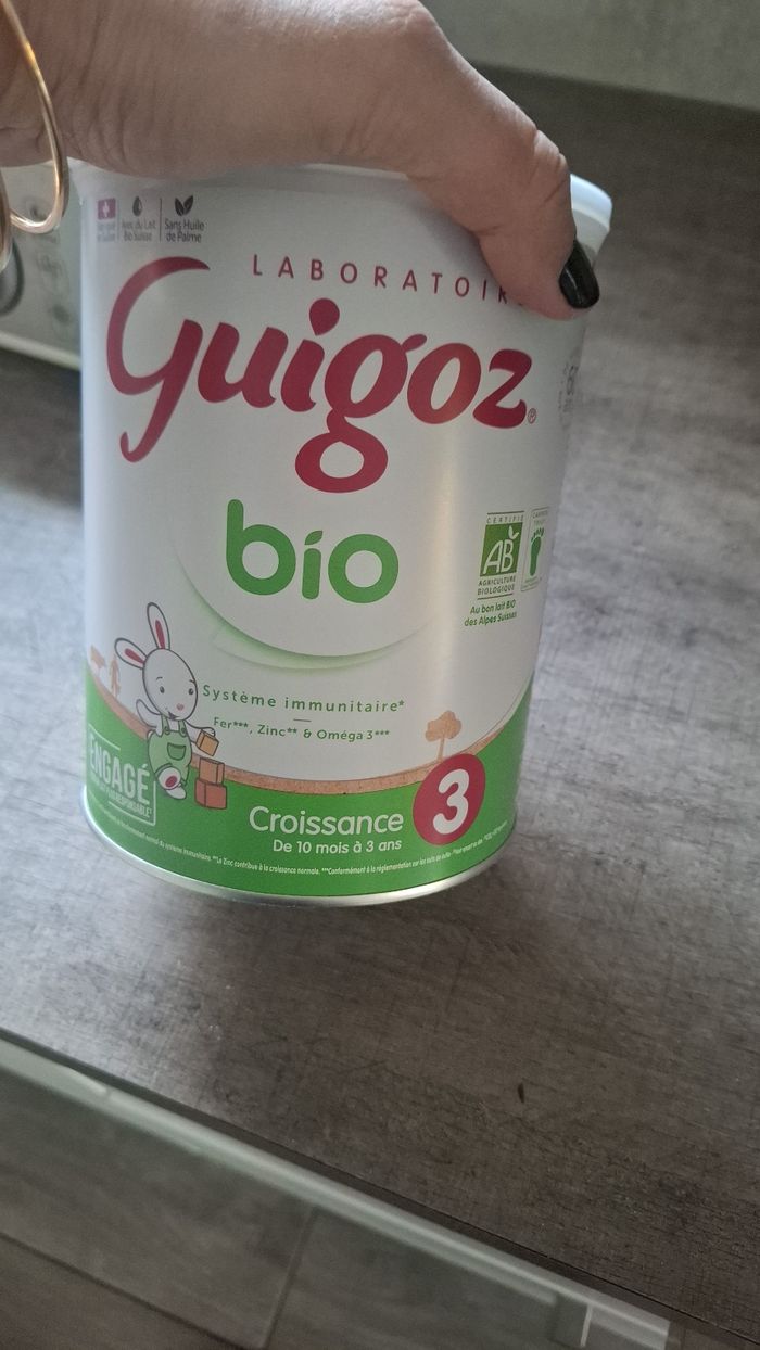 Lait guigoz bio - photo numéro 2