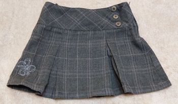 Jupe plissée hiver fille 3 ans