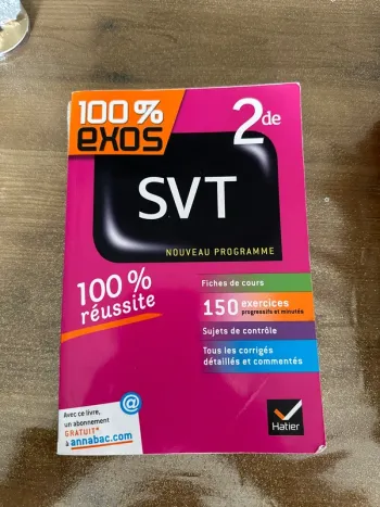 Livre SVT seconde
