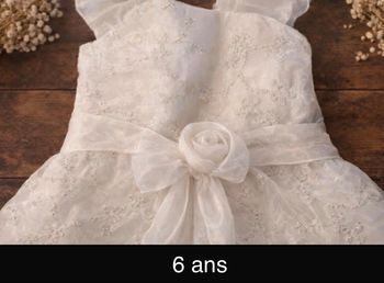 Robe cérémonie / fête — 6 ans (très bon état) 