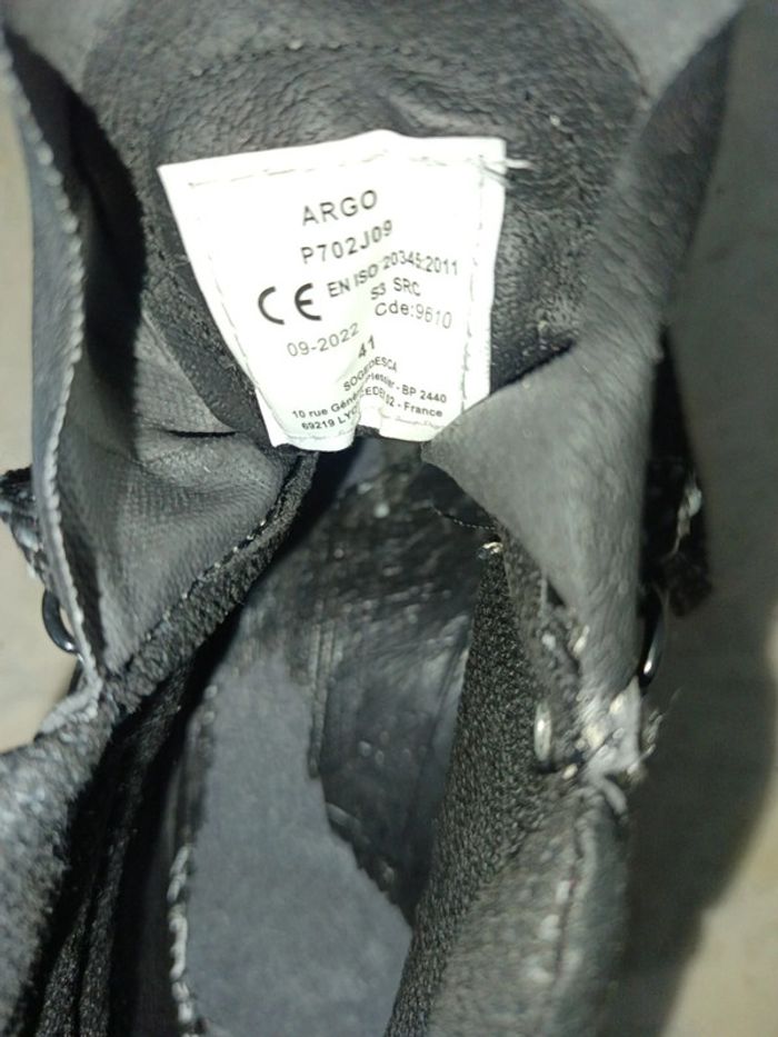 Chaussures de sécurité argo - photo numéro 4