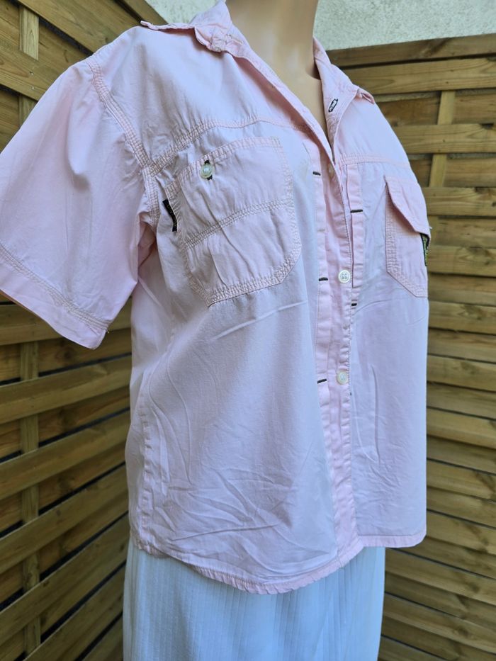 Chemisette mixte 🍒vintage 70/80 Gin Jack🍒taille jusqu'au 38 - photo numéro 3