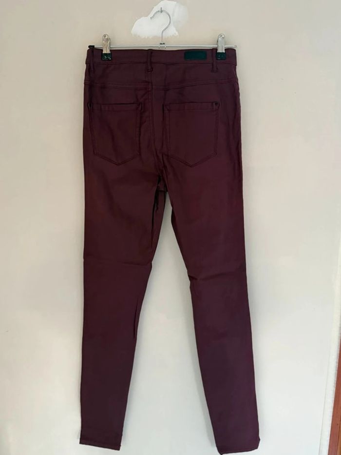 Pantalon bordeaux Only - photo numéro 3