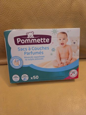 50 sacs à couches parfumés Pommette