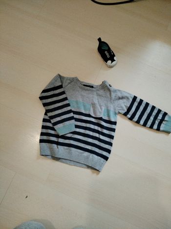 Pull marinière 18 mois