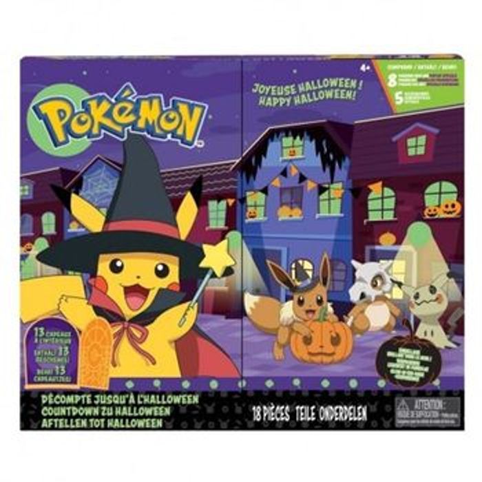 Calendrier d’Halloween Figurines Battle Figure Pokémon
