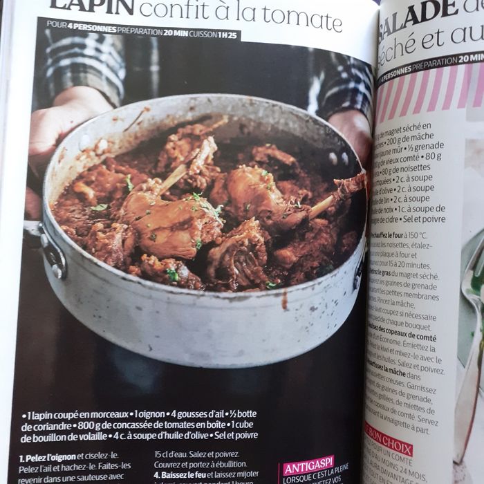 Lot 2 revues/recettes mars 2025"Best of gourmand +Nutrisanté" - photo numéro 3