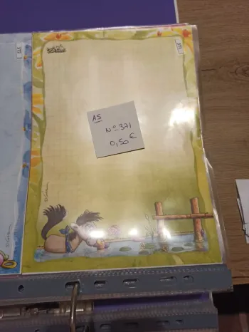 Feuille Diddl A5 371 0,50€