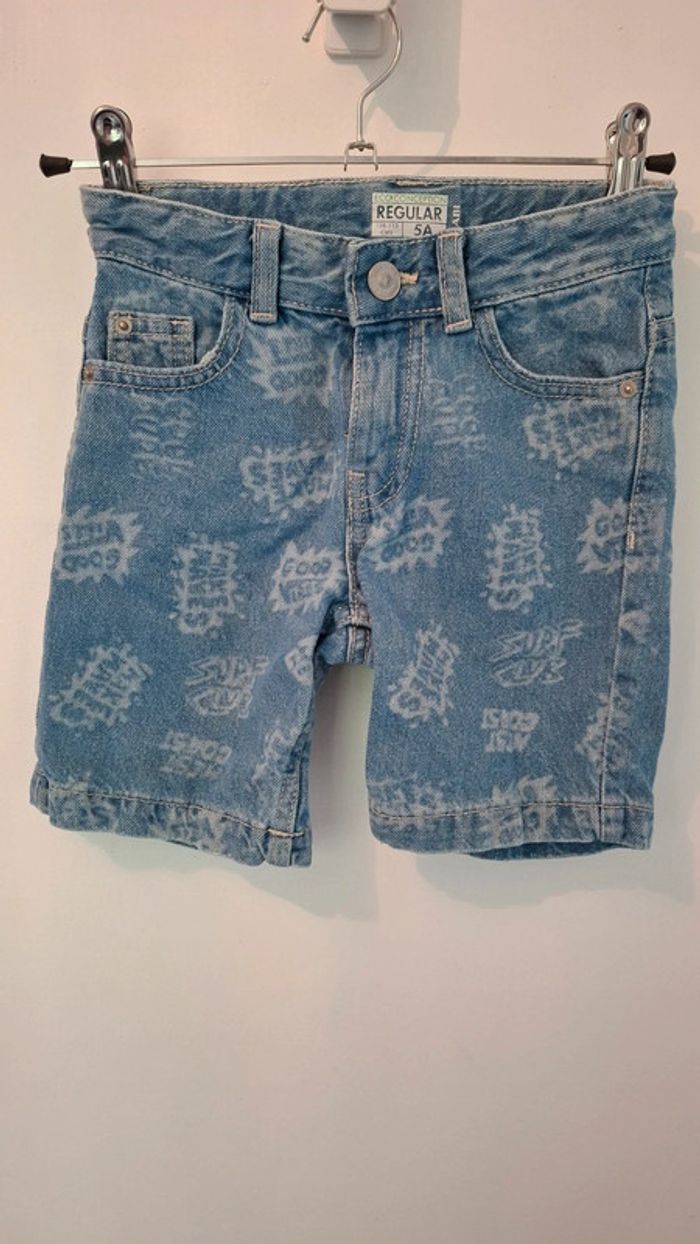 Short jean regular 5 ans