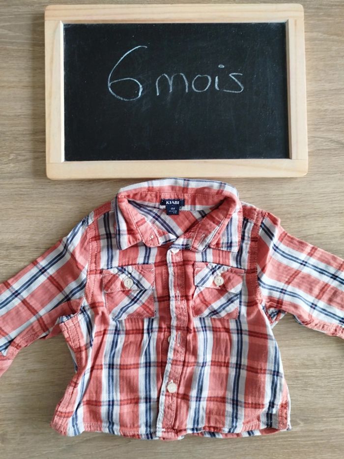 Chemise garçon taille 6mois