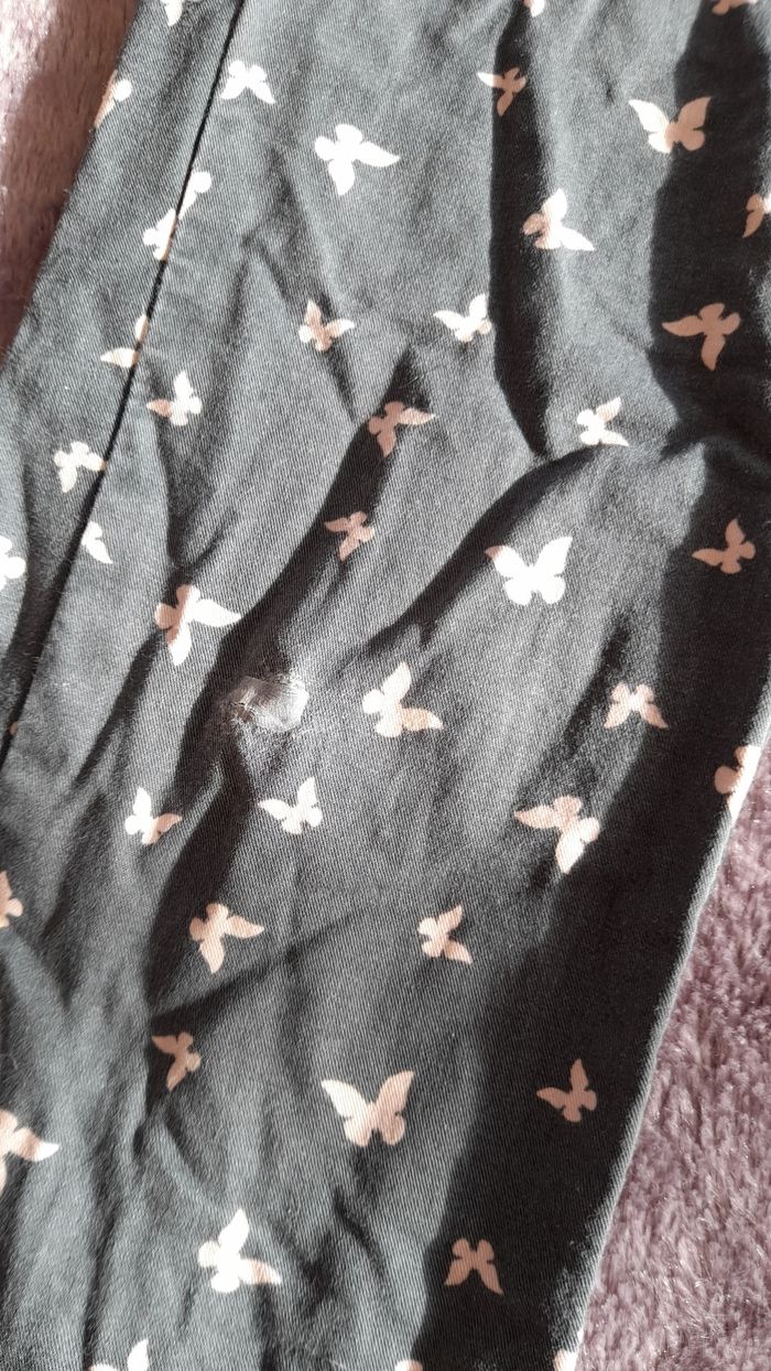 Pantalon epais,  papillons - photo numéro 2
