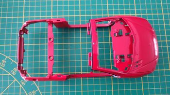 Carcasse carrosserie pièce détachée miniature Solido Peugeot 206 cc 1/18 1/18e 1/18ème #C13