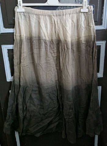 Jupe légère tricolore (tie and dye) taille 44-48