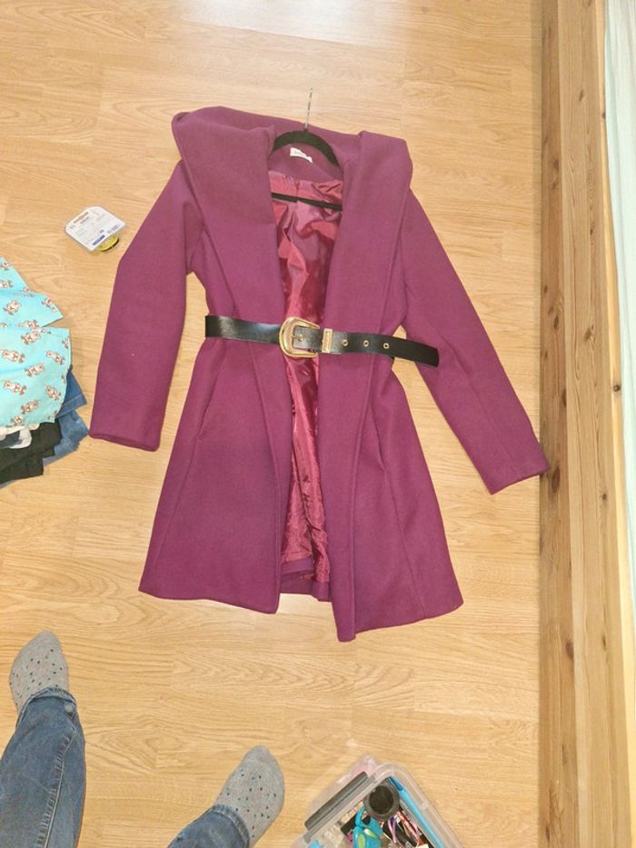 Manteau violet