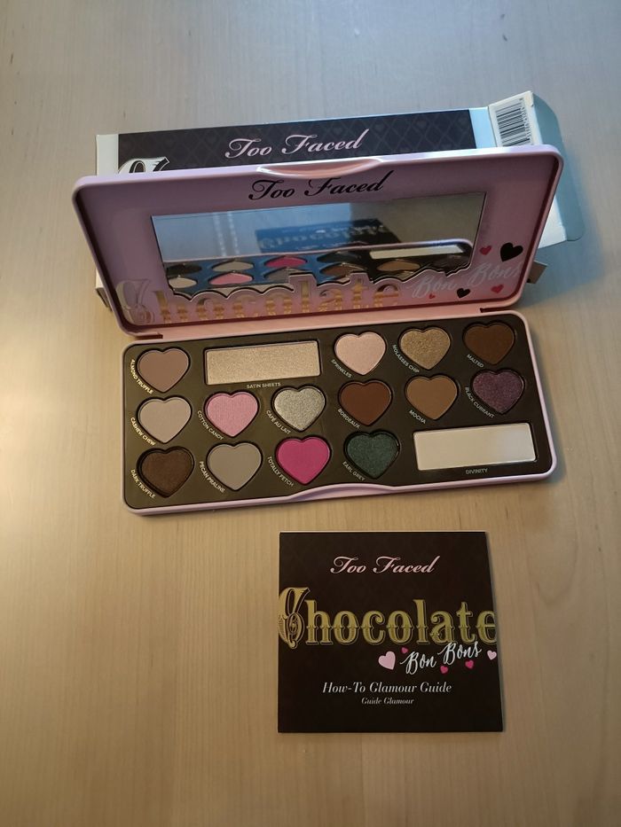 TROIS PALETTES TOO FACED CHOCOLATE, GINGERBREAD, PEACH - photo numéro 5