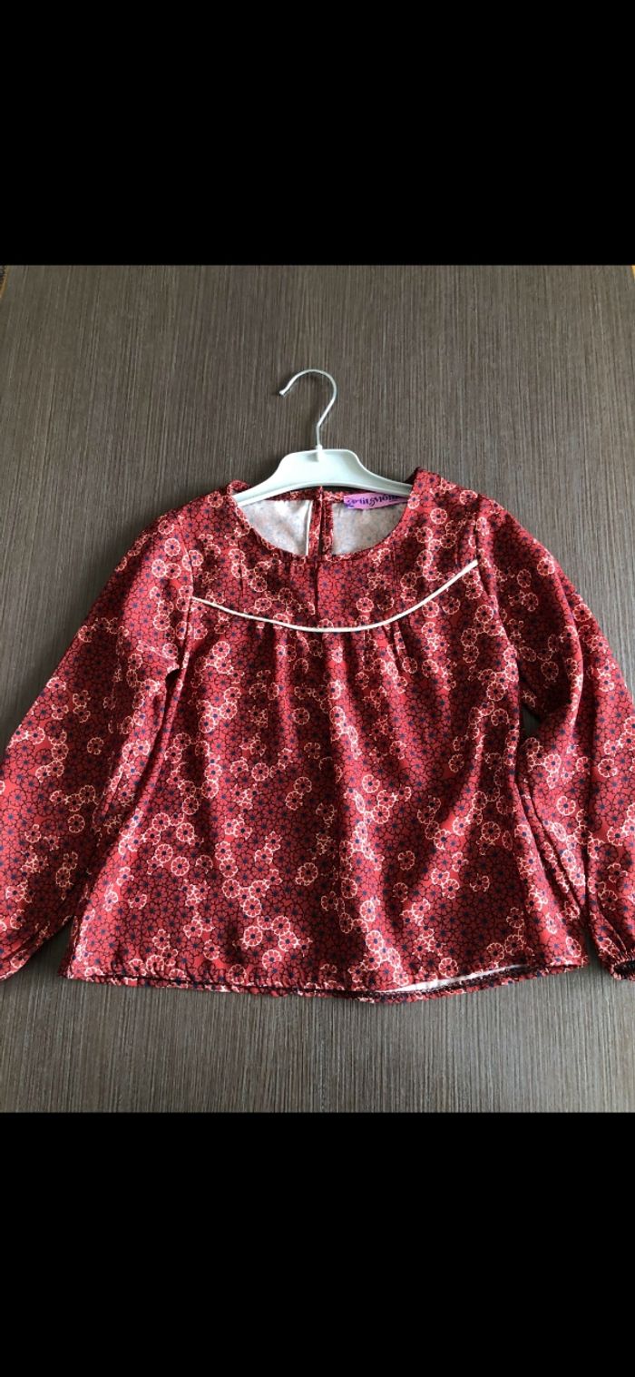 Blouse chemisier Tunique fille 6 ans