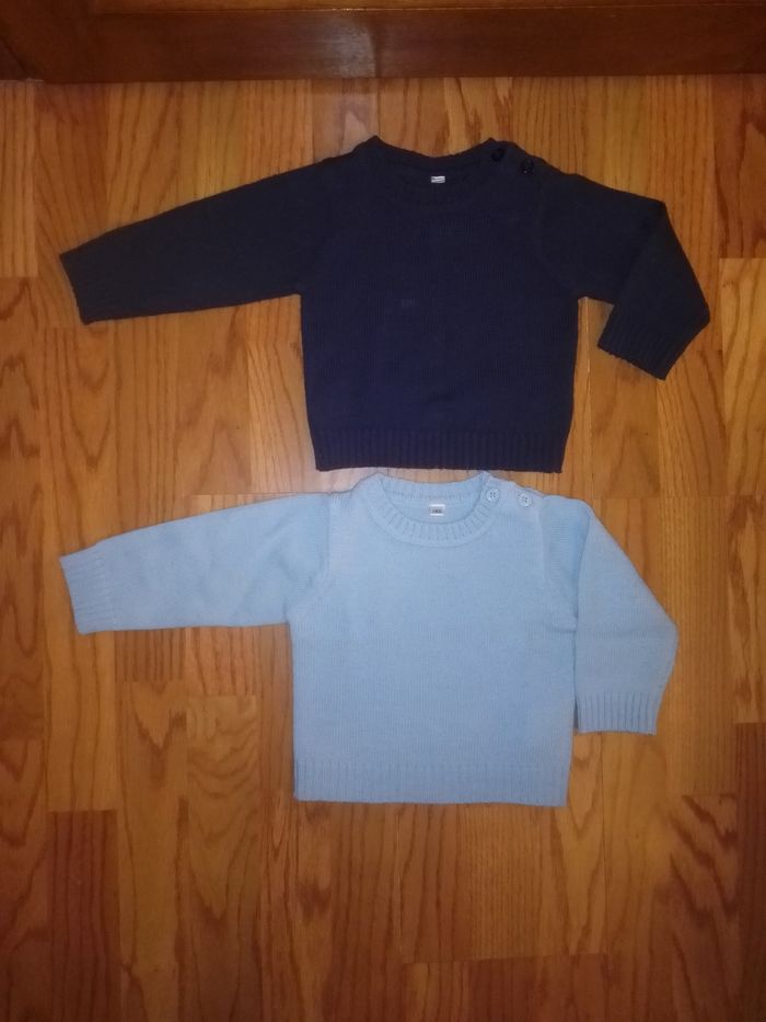 Lot pull chaud 9 mois