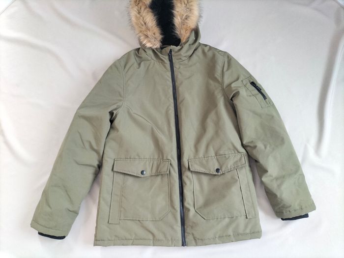 đ Parka kaki chaude - 14/15 ans (170 cm) - Primark - TrĂšs bon Ă©tat đ
