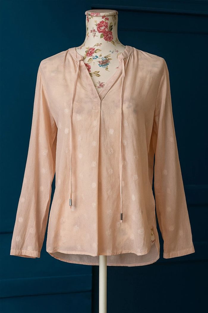 🌸 Élégante Blouse Rose Dégradée - Taille 38 🌸