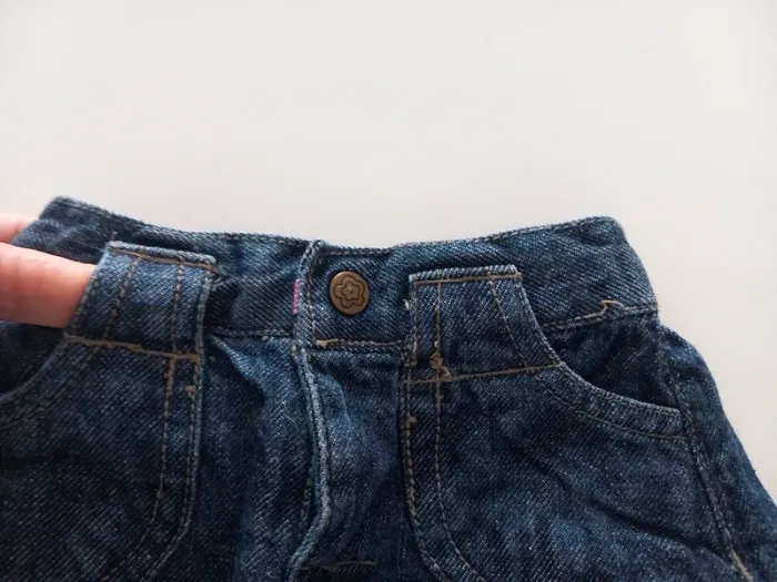 Jolie jupe en jeans Kitchoun - photo numéro 3