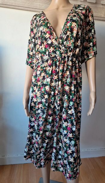 Robe fleuri Sason curve femme 40 42