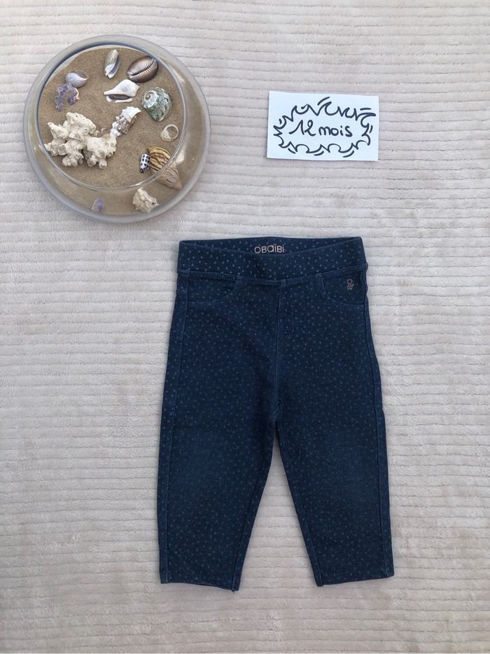 Pantalon souple - 12 mois (74 cm) - Obaïbi