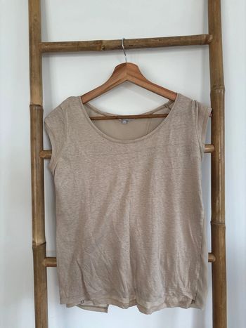 T shirt etam beige atypique