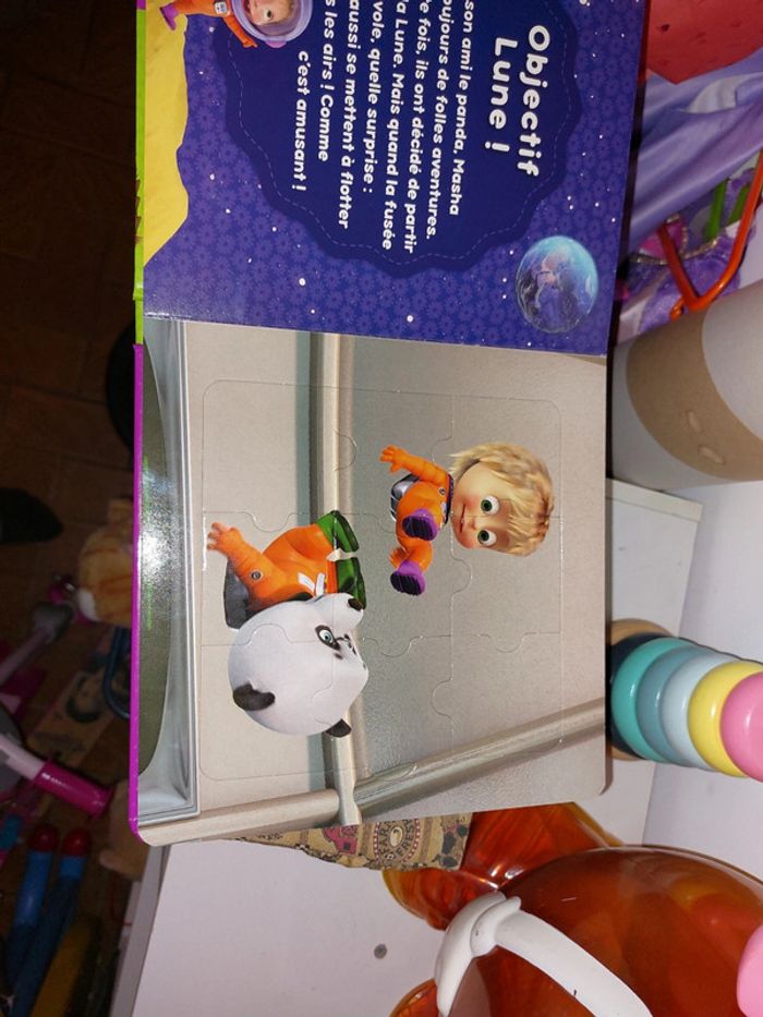 Livre puzzle Masha et Mischka - photo numéro 4
