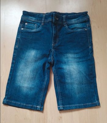 Short en jeans
