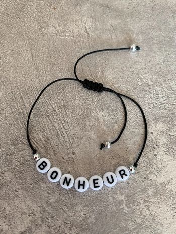 bracelet bonheur