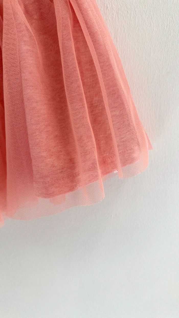 Jupe en tulle saumon - photo numéro 4