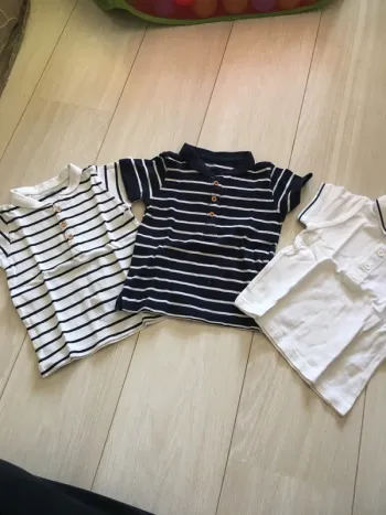 Lot 3 polos 24 mois bout’chou