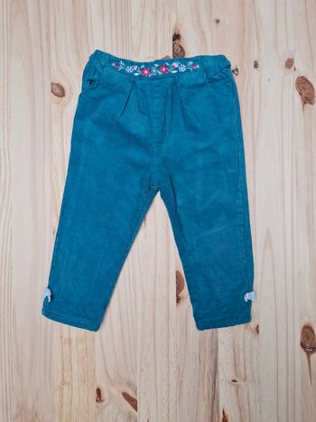 Pantalon velours Sergent Major 18 mois