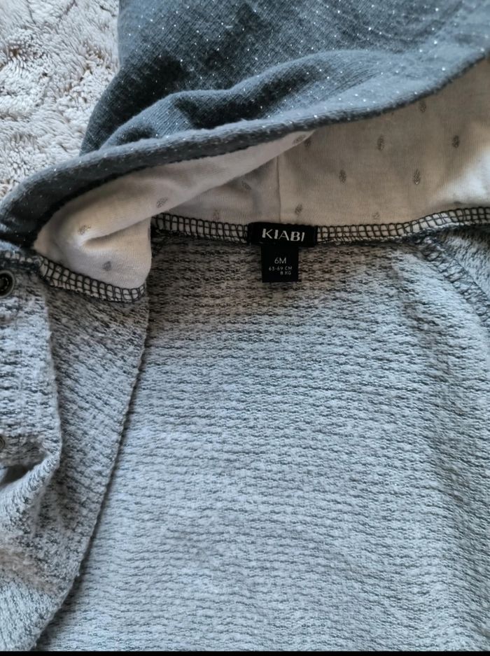 Gilet à capuche motif lune - photo numéro 2