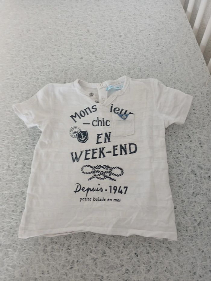 Tee shirt 24 mois