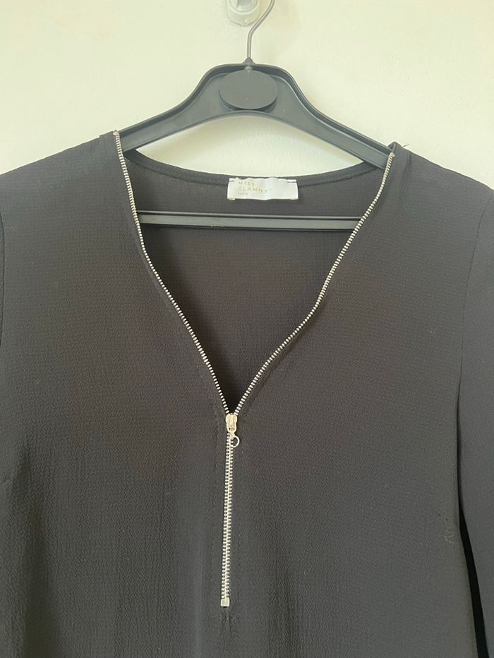 Haut manches longues noir Miss Glammy - photo numéro 2