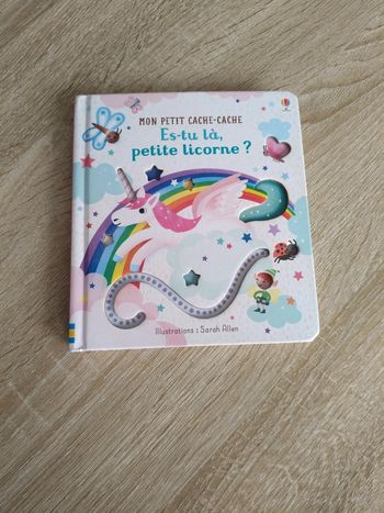 Livre Es-tu là petite Licorne