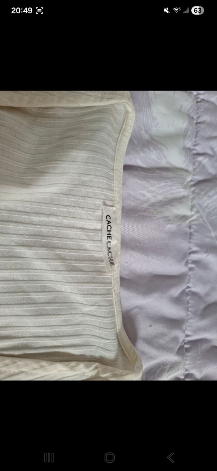 T-shirt écru - photo numéro 4
