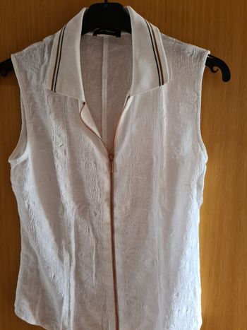 Chemise Cop Copine T40 blanc neuve