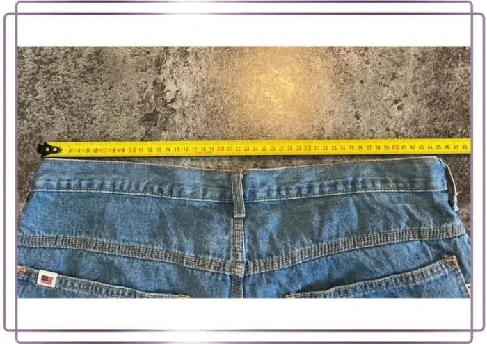 Short jean cargo homme Jacks 36x30 Pantaloncini carpentiere uomo Zimmermannsshorts Herren - photo numéro 5