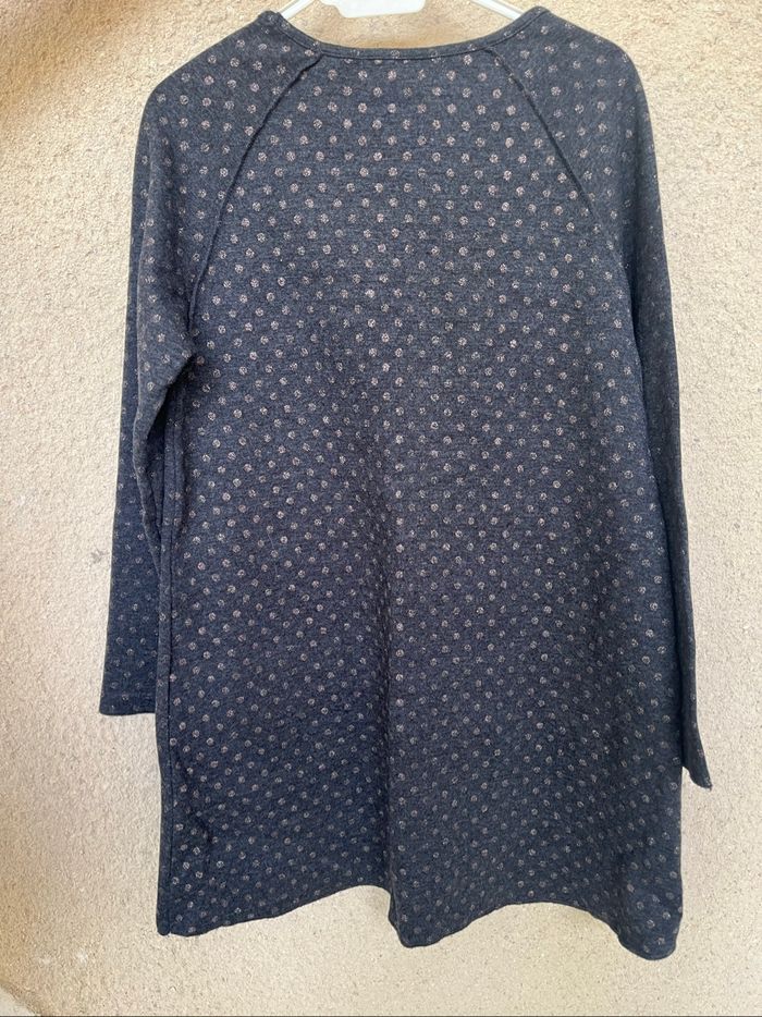 Robe Zara gris foncé 10 ans - photo numéro 4